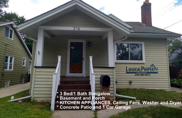314 Waverley Ave - 314 Waverly Avenue, Royal Oak, MI 48067
