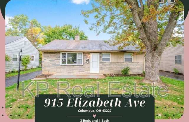 915 Elizabeth Ave - 915 Elizabeth Avenue, Columbus, OH 43227