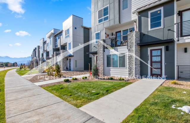 Contemporary Townhome in the Vibrant Interquest Low Maintenance Community with 2 car garage, Washer/Dryer, and AC photos photos