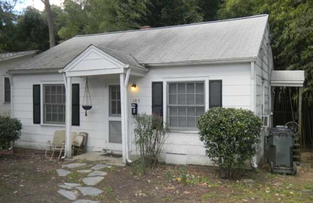 Ready in July 2026! Two bedroom, one level, one bath, off street parking! - 103 Stinson Street, Chapel Hill, NC 27516