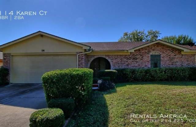 114 Karen Ct - 114 Karen Court, Arlington, TX 76014