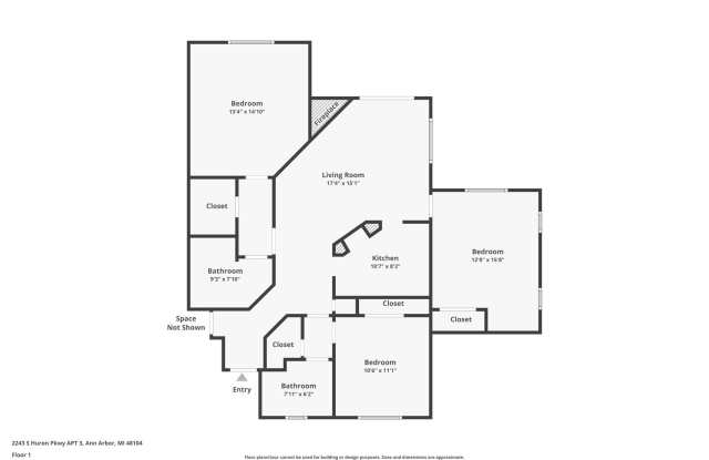 Three Bedroom Two Bath Condo | Laundry, Parking, & Central AC photos photos