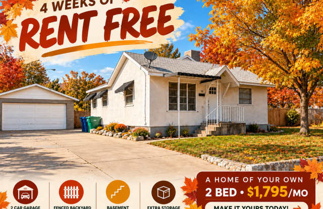 Now Only $1795! 2 Bed 1 Bath House for Rent in Clearfield! Gallery 1