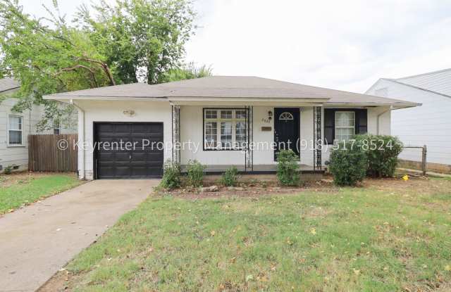 Charming 3-Bed Tulsa Home with Hardwood Floors & Fully Fenced Yard Gallery 1