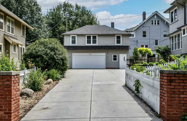 Charming 2-Bedroom Home Between Dundee  Blackstone with Large Attached Garage  Hardwood Floors - 307 North 41st Avenue, Omaha, NE 68131