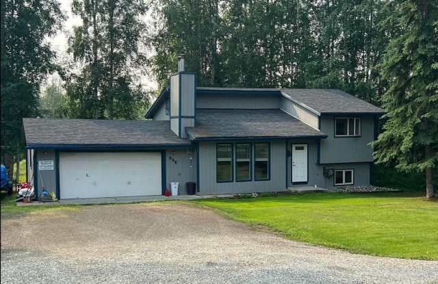3 Bedroom 2 Bath with Garage Available NOW!! Animal friendly! - 453 Keep Drive, Farmers Loop, AK 99712