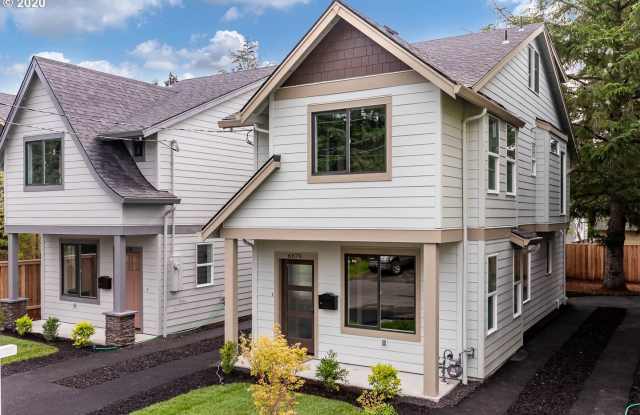 SE Portland 3Bd 2.5 Bth 2020 Built home with Designer Finishes throughout! - 6670 Southeast 67th Avenue, Portland, OR 97206