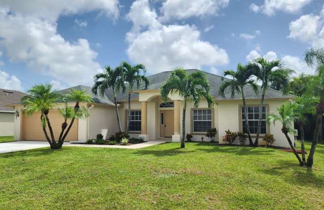4 BR 3 BA 2 CG in Western PSL - 3525 Southwest San Giorgio Street, Port St. Lucie, FL 34953