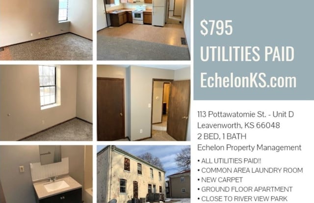 113 D Pottawatomie - 113 Pottawatomie St, Leavenworth, KS 66048