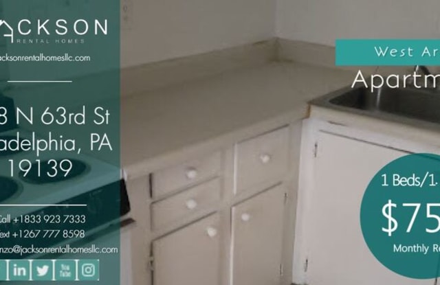 328 North 63rd Street - 2nd Floor - 328 North 63rd Street, Philadelphia, PA 19139