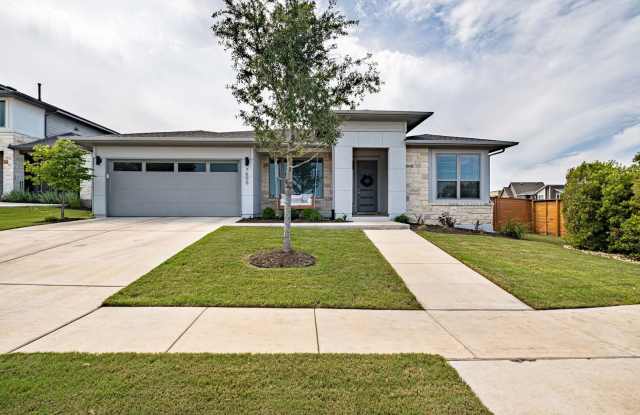 Modern Easton Park Corner-Lot Home with 3-Car Garage, Study & Luxury Finishes - 7600 Hillock Terrace, Austin, TX 78744