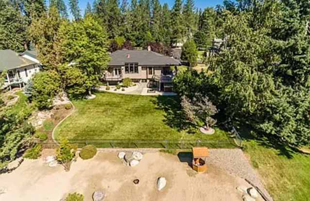 Fernan Lake Waterfront Home with Beach and Dock - 105 Hazelwood Drive, Fernan Lake Village, ID 83814