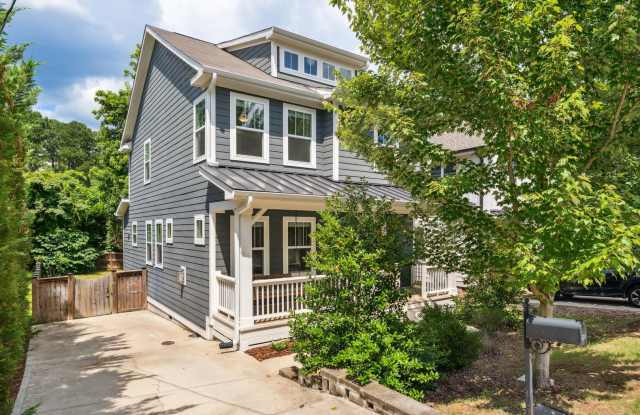 Available Now! Gorgeous Two-Story 4bd/3ba Craftsman Home in Durham's Lakewood Neighborhood! - 1710 Gunter Street, Durham, NC 27707