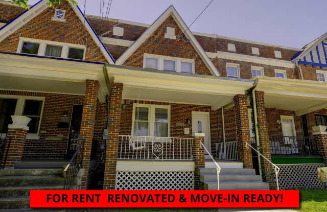 Charming & Renovated Petworth Rowhouse with Parking -  Available Now! photos photos