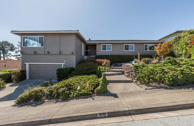 Updated 4 Bed / 2.5 Ba Home in Millbrae Mills Estates with Amazing Views! - 1275 Lasuen Court, Millbrae, CA 94030
