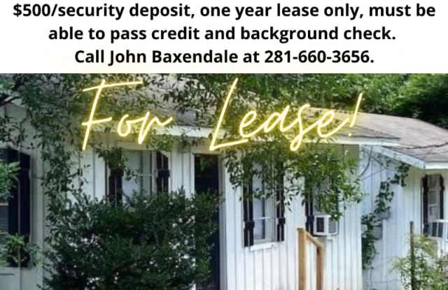 519 Mcguire Ln - 519 McGuire Ln, Huntsville, TX 77340