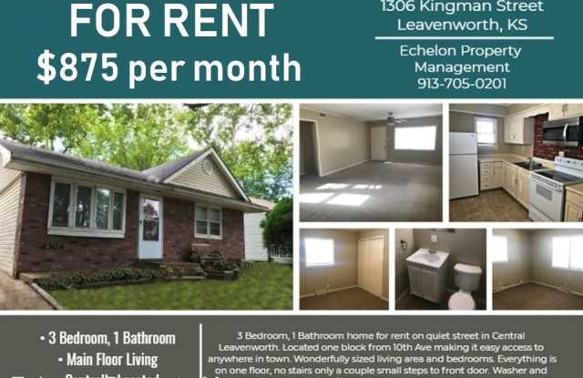 1306 Kingman - 1306 Kingman Street, Leavenworth, KS 66048