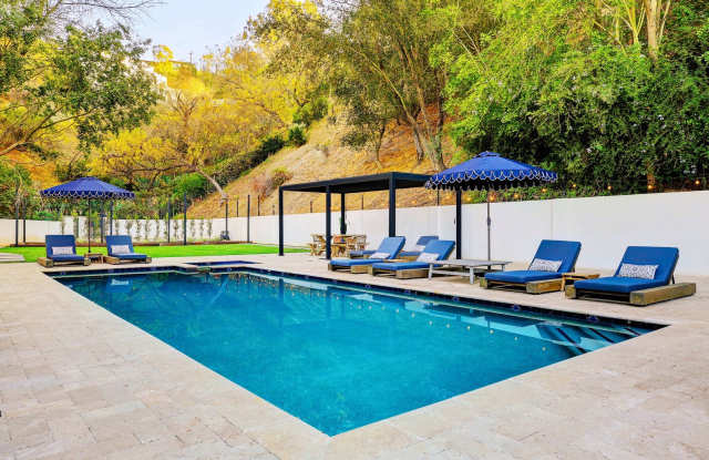 Fully Furnished Luxurious Spanish Mediterranean Villa in Hollywood Hills: 4-Bedroom, 2.5-Bath Retreat with 1.3 Acres, Canyon Views  Resort-Style Amenities! photos photos
