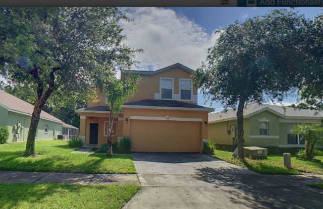 Two Story 4/3.5 Pool Home in Davenport! Pool maintenance included in the rent! - 124 Hammock Court, Polk County, FL 33896