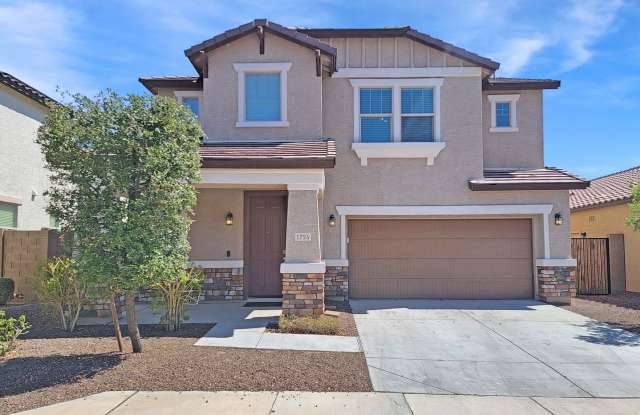 SOLAR! Newer flooring and a gorgeous kitchen in Sienna Hills! - 1725 North 211th Drive, Buckeye, AZ 85396