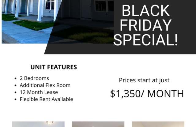 Black Friday Special Available- 2 Bed/2.5 Bath Townhome With Flex Room! photos photos Black Friday Special Available- 2 Bed/2.5 Bath Townhome With Flex Room! photos photos