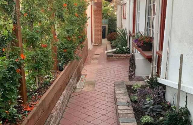 Wonderful Rear 1 Bedroom Home with Private Entrance and Secluded Outdoor Garden. Available Immediately!! Won't Last! photos photos