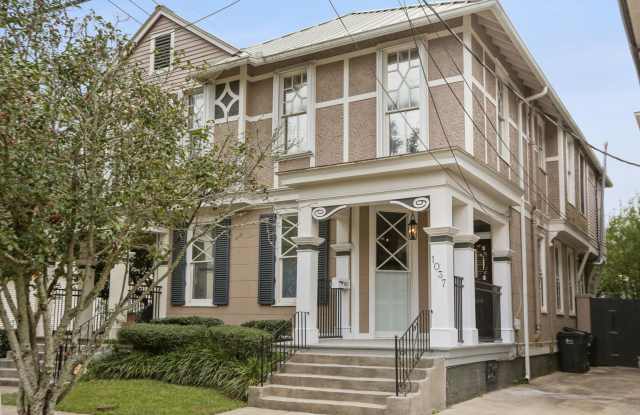 Fabulous University Duplex with gleaming floors and stained glass. - 1037 Fern Street, New Orleans, LA 70118