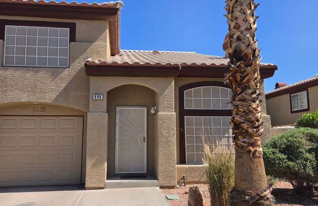 Two story 2 bedroom townhome with newer flooring, paint & appliances - community pool! photos photos