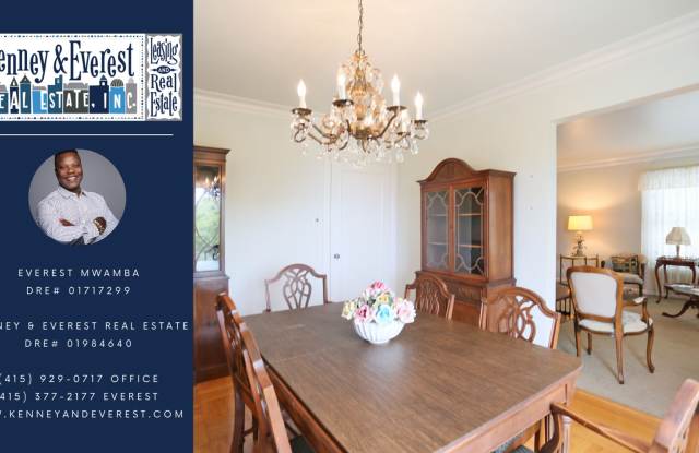 Two-story, 3BR/2.5BA Single family home including Lower-Level Suite with Bath  Kitchenette in Glen Park's Miraloma neighborhood, Washer/Dryer, Garage, Pets considered (1 Gaviota Way) photos photos