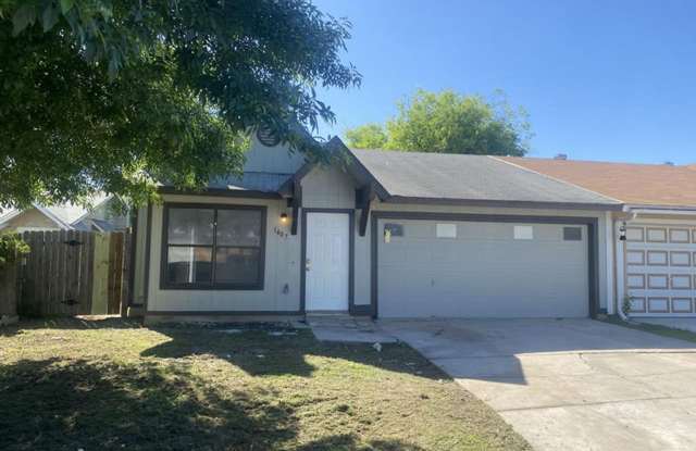 Updated 3/2 duplex with a 2 car garage - 1407 Churing Drive, San Antonio, TX 78245
