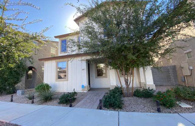 3-Bed Home with Community Pool Access, Low-Maintenance Yard, and Upgraded Kitchen, Featuring Granite Counters, Stainless Appliances, and Spacious Primary Bedroom with Ensuite. photos photos