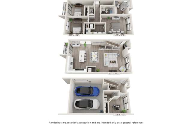 Yamato Villas Townhomes - Boca Raton - 337 Northwest 50th Drive, Boca Raton, FL 33431