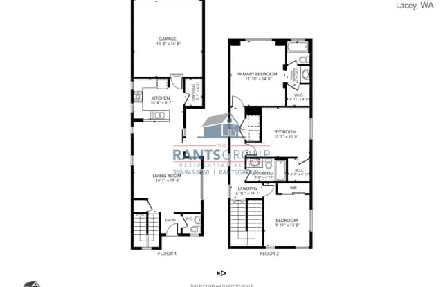 Beautifully renovated 3/2.5 home in the Edgewater Park neighborhood of Lacey! Gallery 3