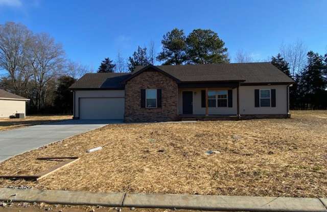 New 3 Bedroom 2 bath with 2 Car Garage Home For Rent! - 257 Grace Court, Manchester, TN 37355