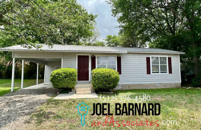 Application Pending: Available July 12: Charming 3 Bedroom 1 Bath with Carport - 206 Mill Street, San Marcos, TX 78666