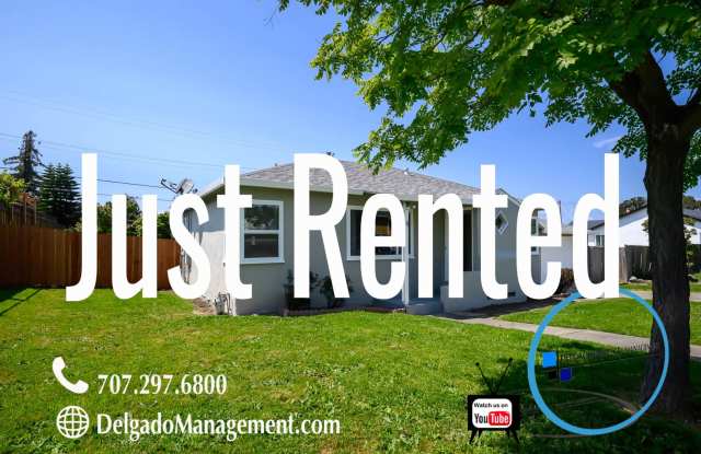Beautiful three bedroom one bath available now! - 9 Hollywood Avenue, Vallejo, CA 94591