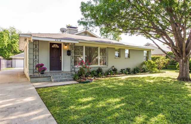 4918 Thrush Street - 4918 Thrush Street, Dallas, TX 75209