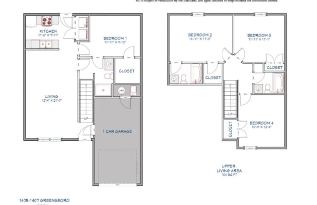Large 4 bedroom Duplex Gallery 3