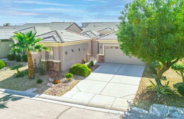 GOLF COURSE VIEWS  SOLAR PANELS! 55+ COMMUNITY AT SUN CITY ALIANTE - SINGLE-STORY 2-BEDROOM + CASITA! photos photos