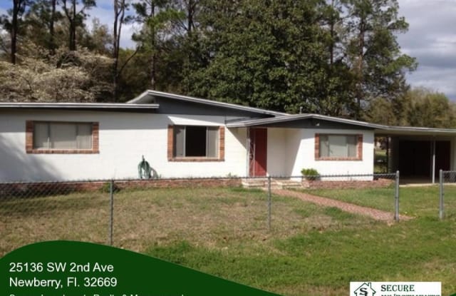 25136 SW 2nd ave - 25136 Southwest 2nd Avenue, Newberry, FL 32669