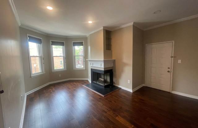 Dupont Circle 2-level Condo at The Cygnet. 1 Bed/1 Full Bath, Fireplace and Modern Kitchen Gallery 1