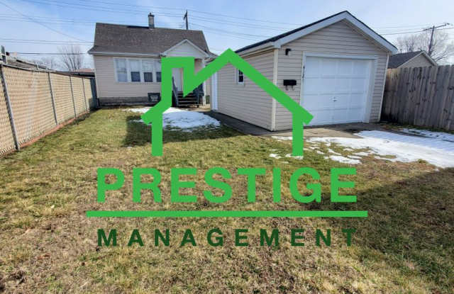 2 Bed 1 Bath Home with basement  garage - 4121 Dearborn Avenue, Hammond, IN 46327