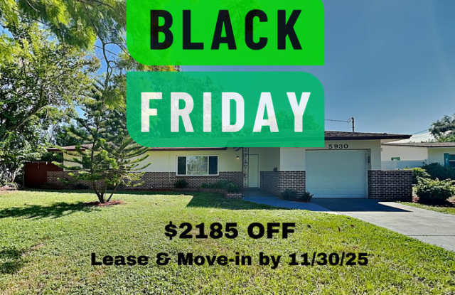 5930 12th Street South - 5930 12th Street South, St. Petersburg, FL 33705 5930 12th Street South - 5930 12th Street South, St. Petersburg, FL 33705