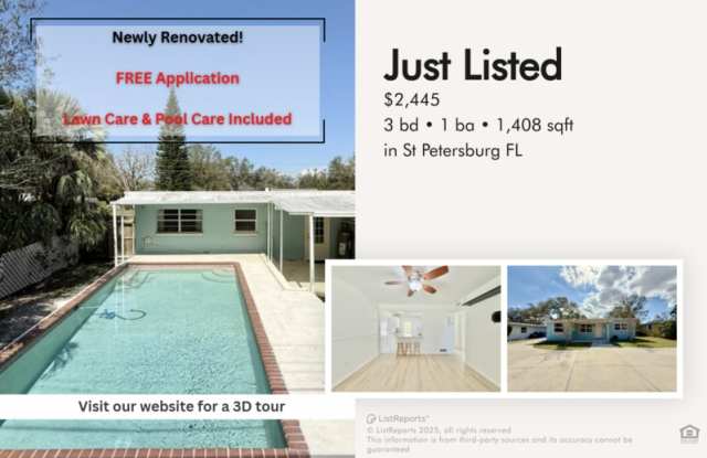 1246 54th Avenue North - 1246 54th Avenue North, St. Petersburg, FL 33703