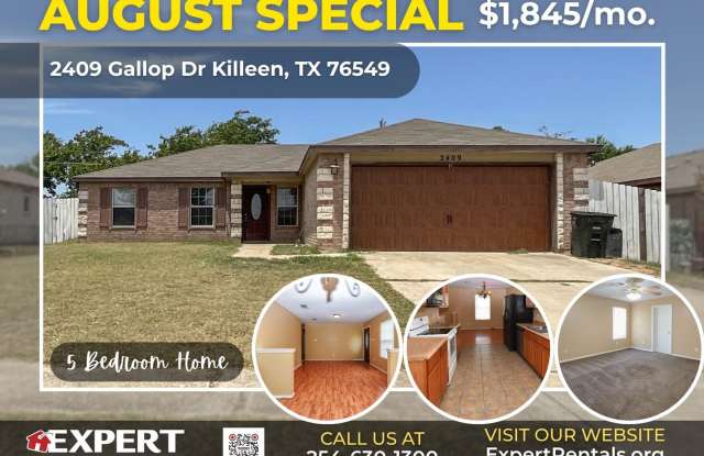 Comfort  Space Near Fort Cavazos – 5BR Home for Rent! photos photos