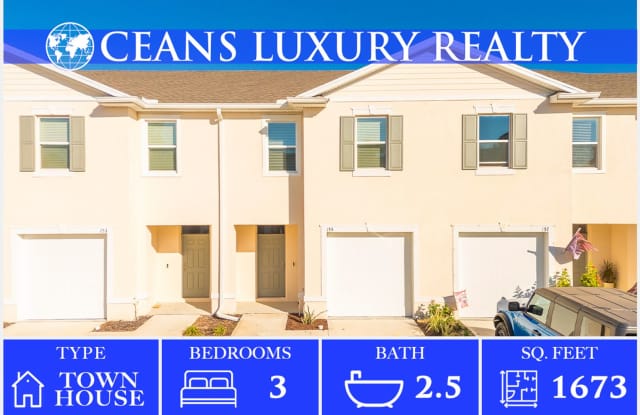 2023 Block Town-Home with Community Gym and Pool - 155 Reena Drive, Daytona Beach, FL 32117