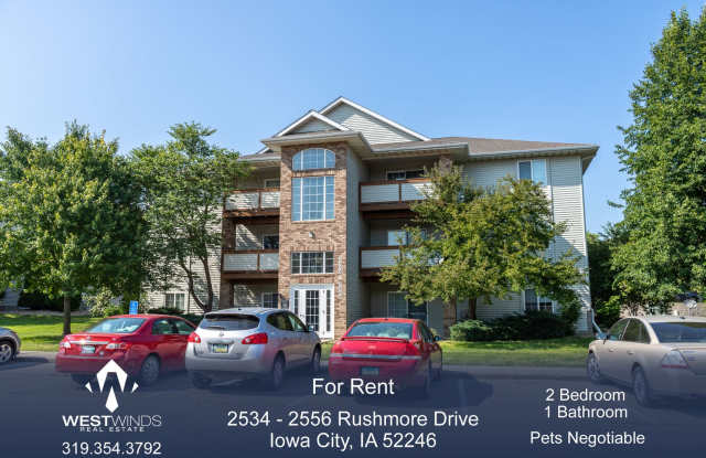 $1,125 | 2 Bedroom, 1 Bathroom Condo | Pet Allowed* | Available for August 1st, 2025 Move In! - 2548 Rushmore Drive, Iowa City, IA 52246