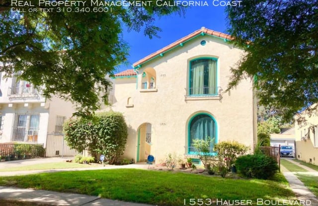 1553 Hauser Boulevard - 1553 Hauser Boulevard, Los Angeles, CA 90019