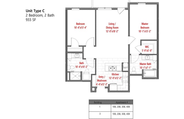 Village at Autumn Pond II: Newly Constructed 2 Bedroom/ 2 Bathroom with Balcony Gallery 2
