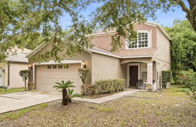Two-story 4BR/2BA New Tampa home with pond view. photos photos